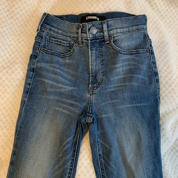 Express high waisted skinny jeans - Picture 2 of 4